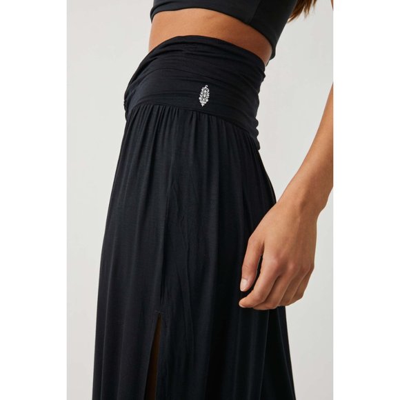 NWT FP Movement Just Breathe Wide Leg / Black - Picture 5 of 9